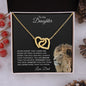 OLD LION INTERLOCKING NECKLACE DAD-DAUGHTER