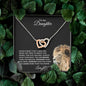 OLD LION INTERLOCKING NECKLACE DAD-DAUGHTER