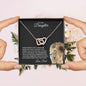 OLD LION INTERLOCKING NECKLACE DAD-DAUGHTER