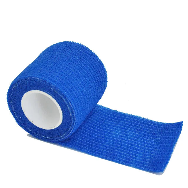 Self-adhesive elastic sports bandage