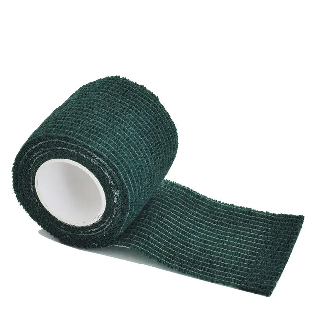 Self-adhesive elastic sports bandage