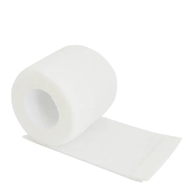 Self-adhesive elastic sports bandage