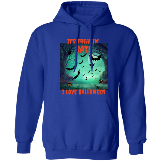 Freakin Bats Halloween Pullover Hoodie-Unisex