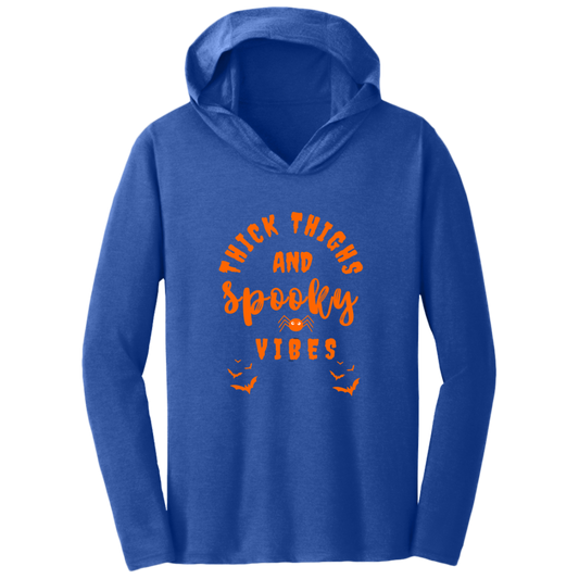 Spooky Triblend T-Shirt Hoodie-Unisex