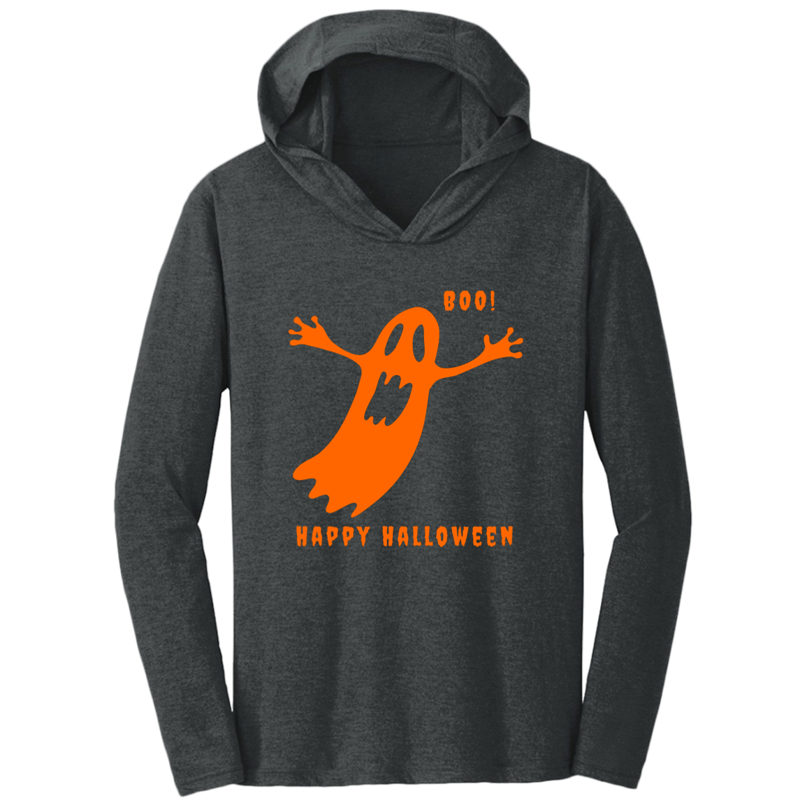 Boo Triblend T-Shirt Hoodie Unisex