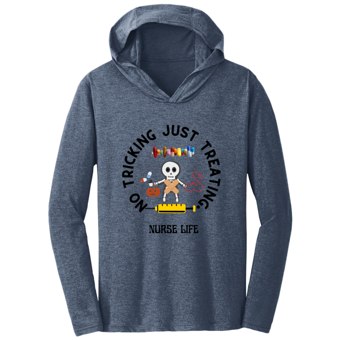 NURSE Triblend T-Shirt Hoodie-Unisex