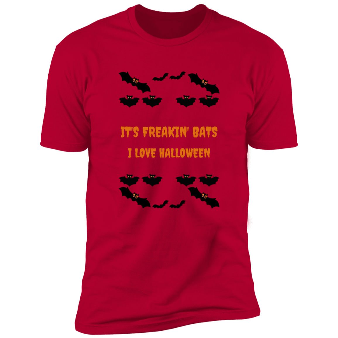 Freakin Bats-Plain  T-Shirt- Unisex