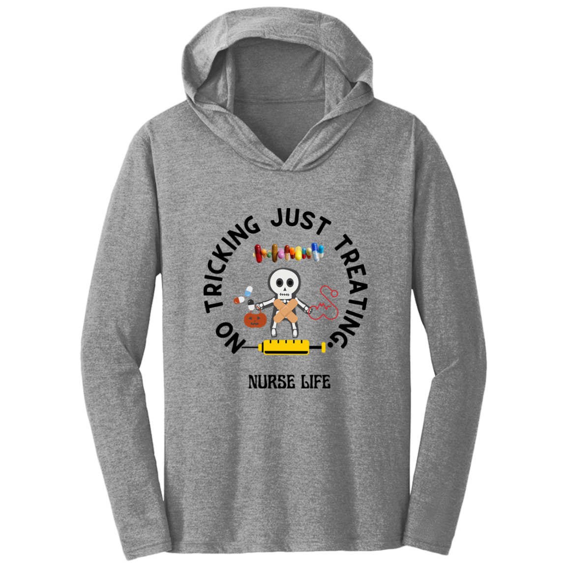 NURSE Triblend T-Shirt Hoodie-Unisex