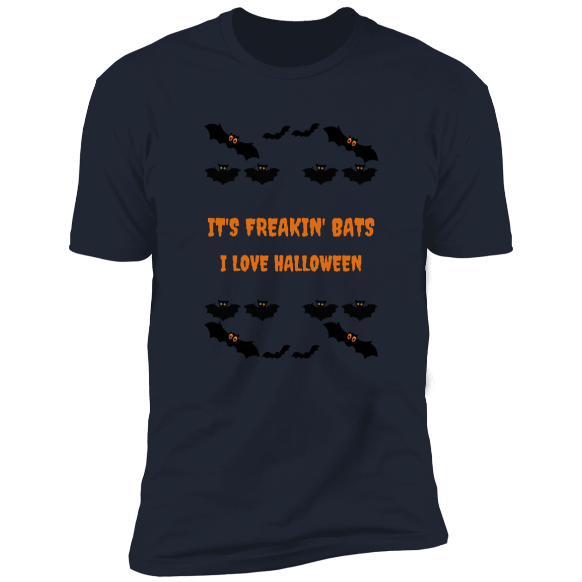 Freakin Bats-Plain  T-Shirt- Unisex