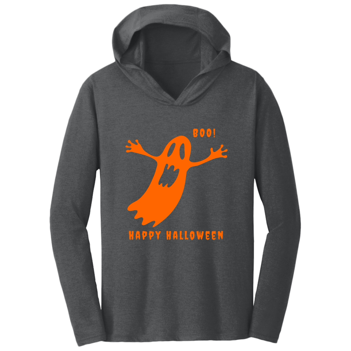 Boo Triblend T-Shirt Hoodie Unisex