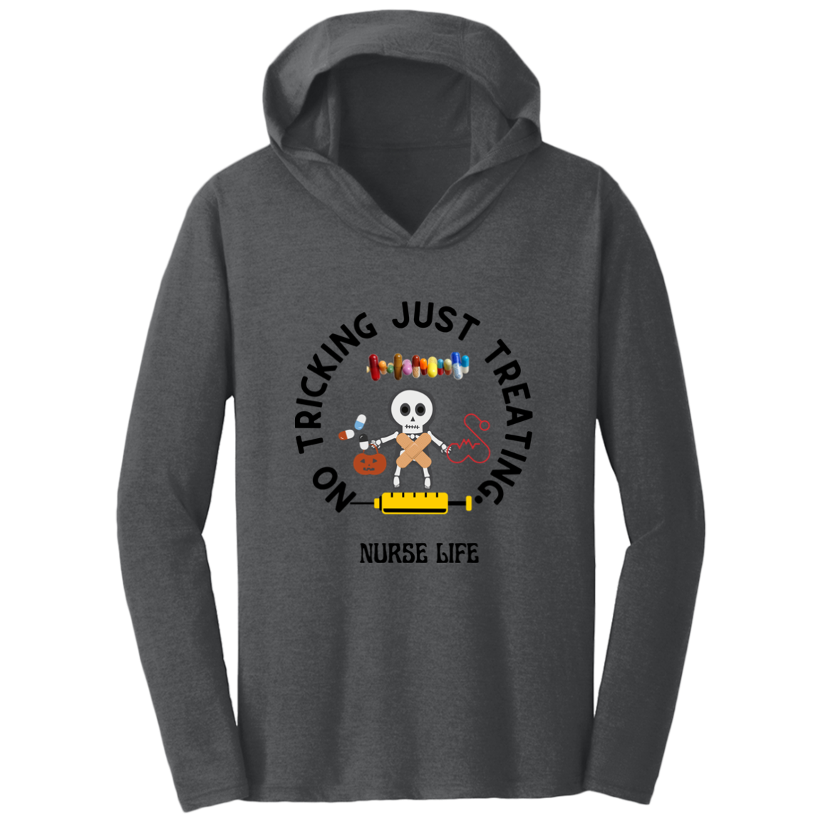 NURSE Triblend T-Shirt Hoodie-Unisex