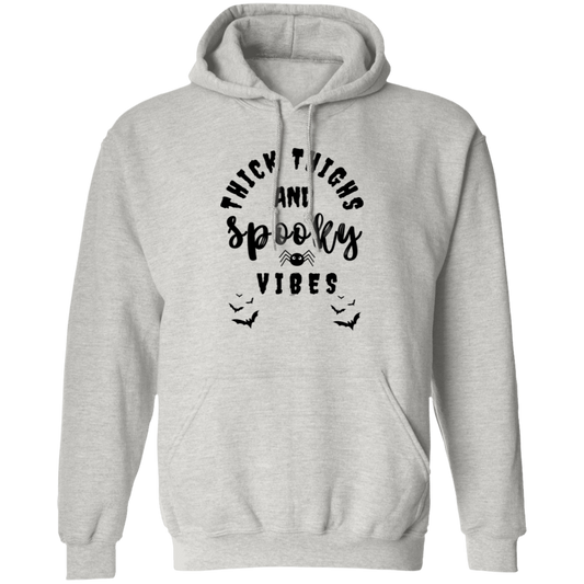 Halloween Thick Thighs  Pullover Hoodie