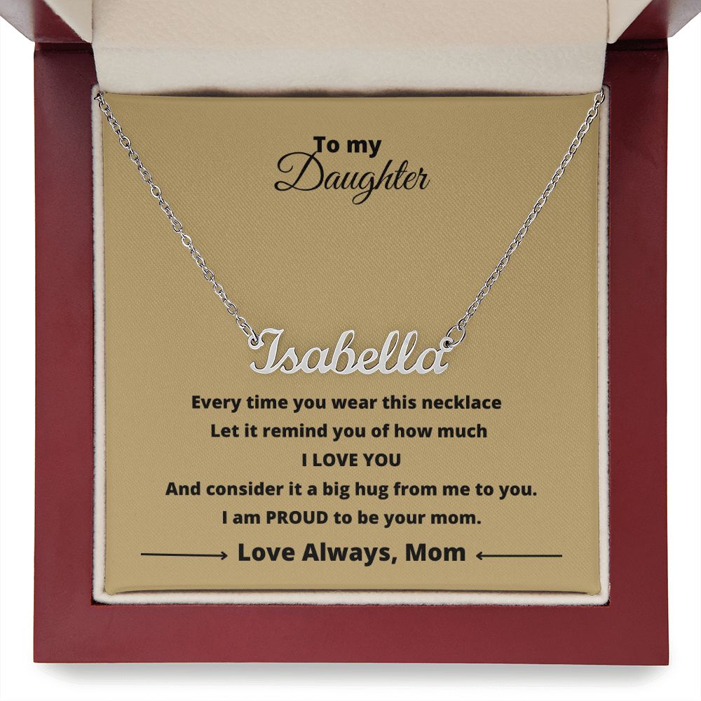 Remind Mom-Daughter Name Custom Necklace